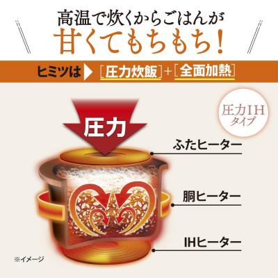 ふるさと納税 大東市 象印 圧力IH炊飯ジャー( 炊飯器 )「極め炊き」NPRU05-BZ(3合炊き)スレートブラック |  | 01