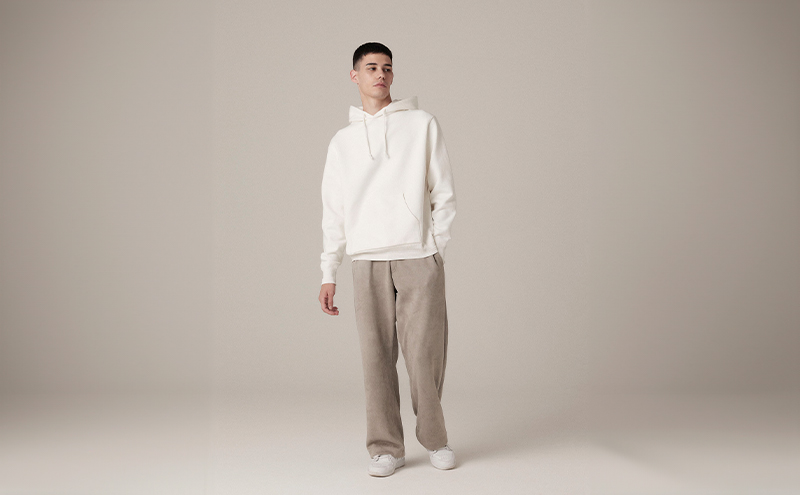 パーカー アンユースレス スニットパーカー 服 洋服 ファッション 耐久性 上品 コーマ糸 無撚糸コットン 洗濯可能 墨田区 東京都 ブラック/XL