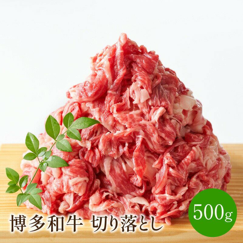 【ふるさと納税】博多和牛切り落とし　500g【014-0031】