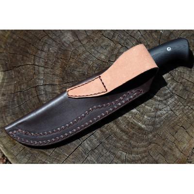 ふるさと納税 南国市 【晶之作】アウトドアナイフ:MASANO　白鋼【G10】皮ケース |  | 03