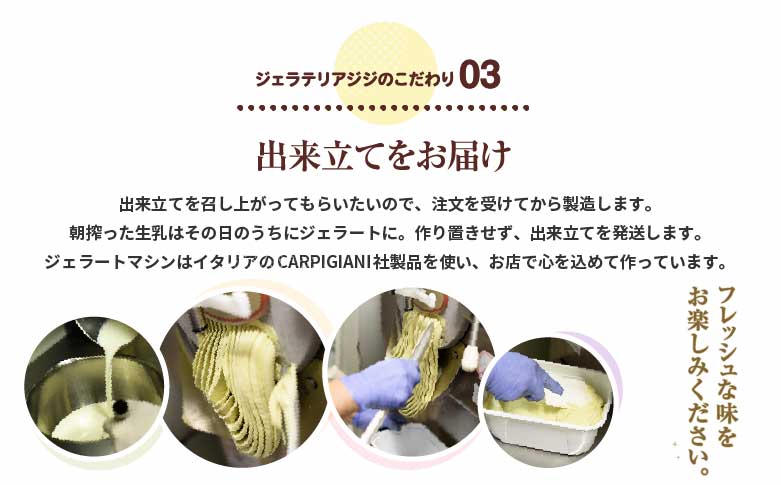 【味違いセット】ジェラテリアGigiのイタリアンジェラート 1000ml×2『ピスタチオ×生乳』【430145】