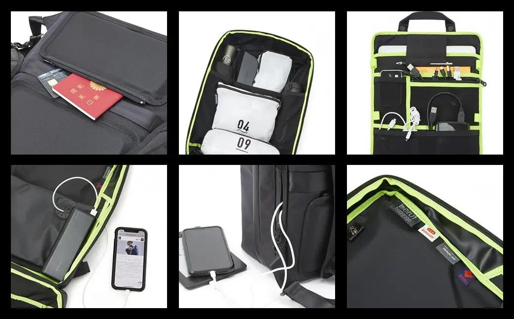 豊岡鞄 ベルーフバゲージ Urban Explorer 16 HA（ネイビー） / beruf baggage バックパック ビジネスバッグ ビジネスリュック リュックサック メンズ リュックメンズ 