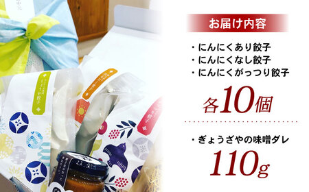 餃子屋ヒロの3種食べ比べセット+タレ【餃子屋ヒロ】開成町 餃子&nbsp;点心 惣菜 冷凍[BDAS001]