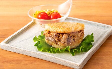 【松屋フーズ】牛カルビバーガー 120g×15個 牛 牛肉 肉 カルビ バーガー ライスバーガー おかず 夜食 非常食 備蓄 夕食 食事 120g 15個