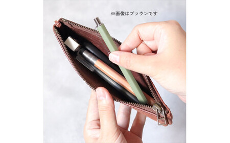 【色/グレー】balle(バレ) ペンケース 本革 レザー【 TowaRe:［トワリ］ 本革 レザー お中元 お歳暮 大阪府 門真市 】