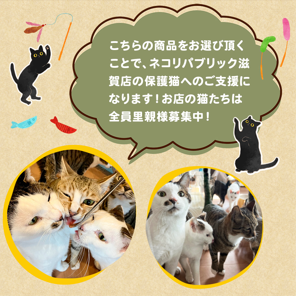 保護猫支援 ネコリパブリック滋賀オリジナル チャンキーニットベッドB BR02