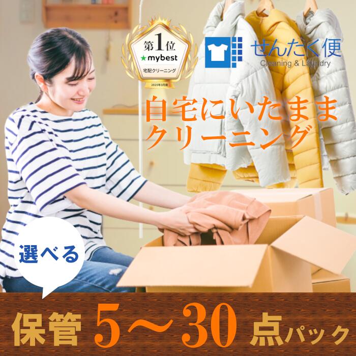 【ふるさと納税】 せんたく便 保管パック 選べる 点数 最大 11ヶ月 保管 クリーニング 洗濯 せんたく 衣替え 衣料 衣類のクリーニング 宅配クリーニング 衣類 服 冬物 引っ越し 5点 10点 15点 20点 30点 滋賀 彦根