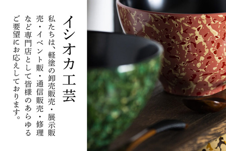 箸 箸置き りんご箸置き・箸 セット 唐塗 呂上・赤上 工芸品 漆器 津軽塗