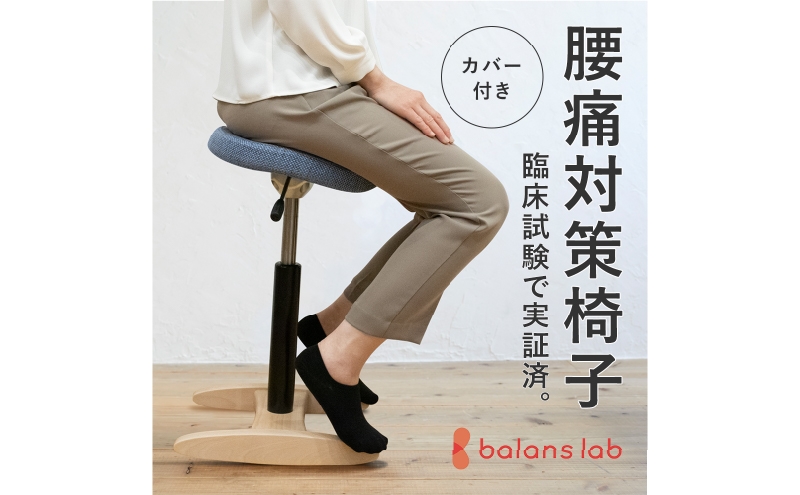
            [№5308-0523]バランス シナジー(カバー付き)ラウンドシート/スクエアシート 椅子 いす イス 腰痛 腰痛対策 腰痛予防 姿勢 ブナ材 岐阜県 美濃市
          