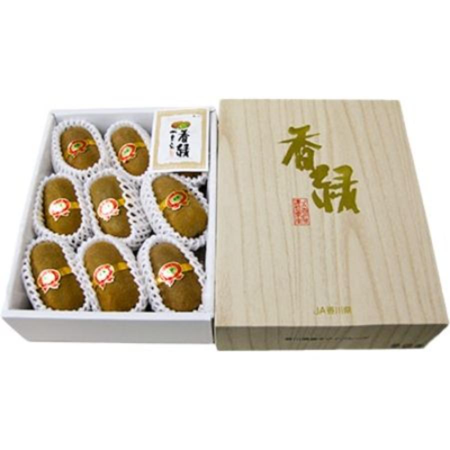 「キウイ」“香緑“香川県オリジナル品種1.3kg（7～10玉）化粧箱