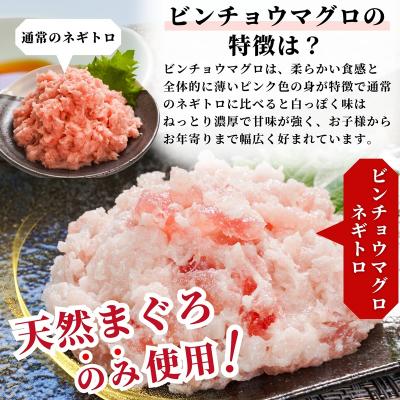 ふるさと納税 焼津市 天然 ビンチョウ 鮪 ねぎとろ(約100g×30袋)(a20-467) |  | 03