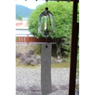 ふるさと納税 南国市 ガラス風鈴「海つ音」(釣鐘型)