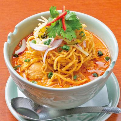 ふるさと納税 大田区 【本格タイ料理クルン・サイアムのスースーデリ】カオソイ5個セット