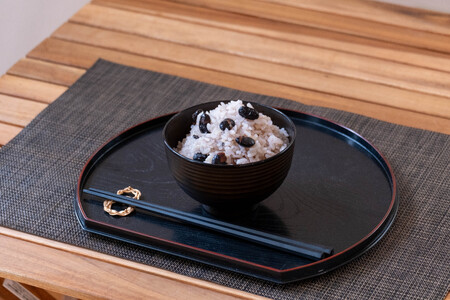 味夢のごはん 3本 セット (1本あたり300g 計900g) ごはん お米 国産 京丹波町産 こしひかり コシヒカリ 2合 小分け 米 コメ ブレンド もち米 黒大豆 黒豆 簡単 調理 保存 おいし