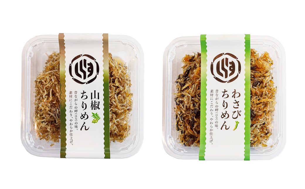 ちりめん佃煮6点セット （6種類 計540g）