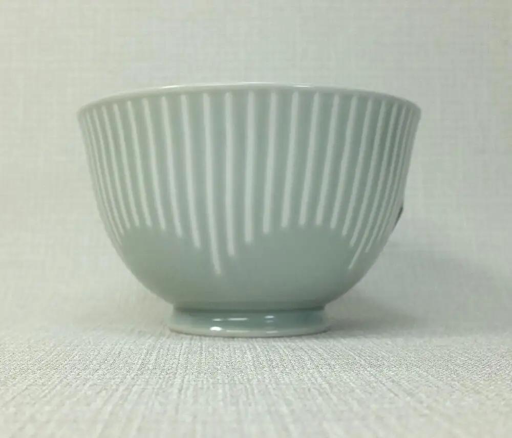 【波佐見焼】φ13ｃｍの小さめ丼５個組  花ふわりグレー 【西海陶器】 ５ 30591｜波佐見焼 陶器
