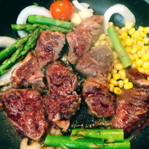 ゴージャス！ビフテキじん５パックセット【牛サガリ味付】| 肉 ジビエ 信州 ジンギス 牛肉 手間なし ジビエの聖地 遠山ジンギス 長野県 南信州 天龍村