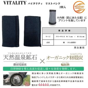 リストバンド 着けるだけ バランス・体幹整う 可動域拡張 スポーツ アスリート 疲労軽減 瞬力 【ebns0012】