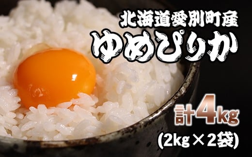 
            愛別町産米（ゆめぴりか2kg×2袋）【A43209】
          