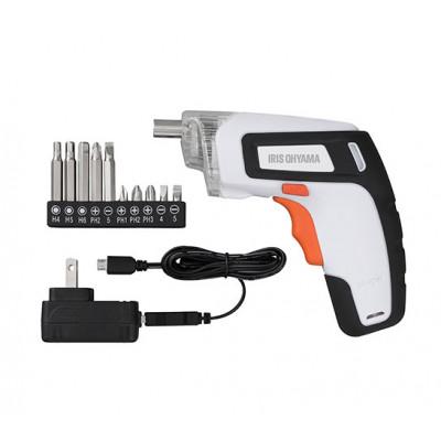 ふるさと納税 大河原町 充電式電動ドライバー ホワイト アイリスオーヤマ [53753052] |  | 02