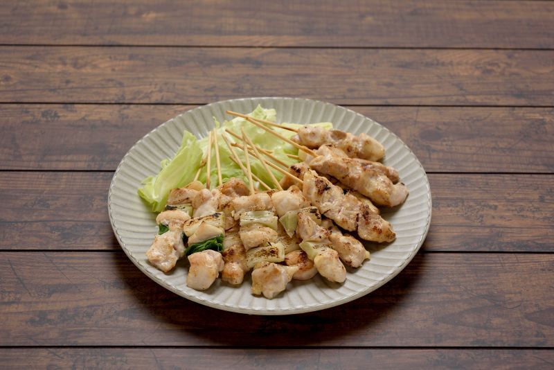 焼き鳥　もも串　ネギ間　長州どり　大盛り　セット　(1021)