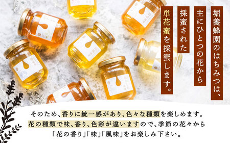 東美濃厳選「季節のはちみつ味わい贅沢セット」 / 恵那市 / 堀養蜂園 [AUCO002]