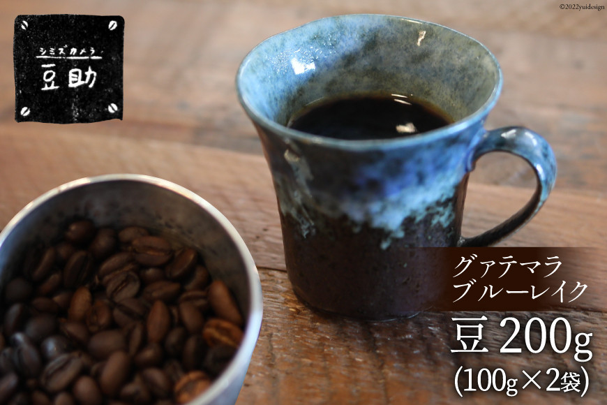 
                  コーヒー 豆 グァテマラ ブルーレイク 100g×2袋 珈琲 / 豆助 / 山梨県 中央市
                