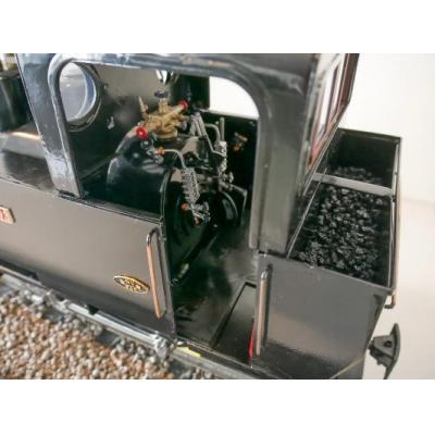 ふるさと納税 福島市 SL製造技術を結集させた6トン蒸気機関車模型(1/10モデルミニチュア)No.2470