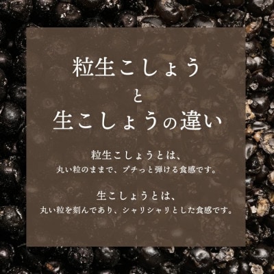 【世界初・元祖】粒生こしょう 30g・生こしょう 30g ギフトボックス2個入り(小)