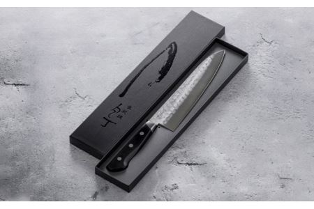 H47-11 虎徹 ヤスキハガネ青紙2号 牛刀包丁 200mm（安田刃物）