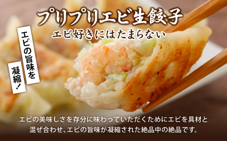 餃子 プリプリエビ生餃子 30個