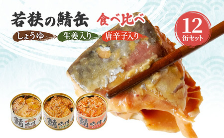 サバ缶 3種12缶 缶詰 ごはんのお供 常温保存 備蓄 サバ缶