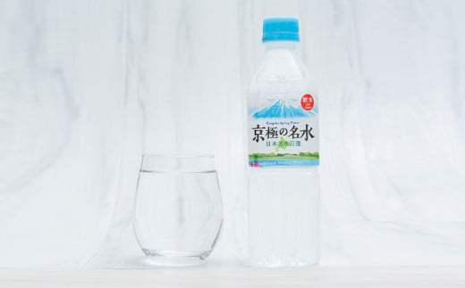 【12回定期便】羊蹄のふきだし湧水 「京極の名水」 500ml×24本 （1ケース） 軟水 水 みず ペットボトル 国産 定期便 北海道 京極町