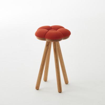 ふるさと納税 大川市 monaca stool・wood bace:tsubaki【椿/レンガ色/栴檀/高さ45cm】 |  | 02