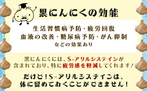 青森県産熟成黒にんにく元気くん Lサイズ （12個入）【02402-0264】