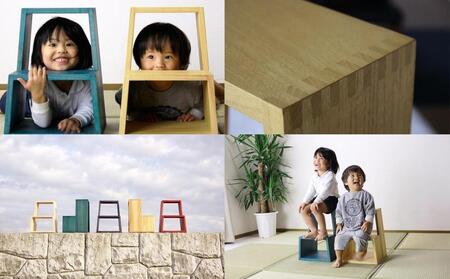 【PRIMO ステップスツール シュイロ】★約1.6kgの軽さと腕利きの職人でも至難の技である角度の付いたロッキング組を用いて丈夫さを兼ね備えたスツール 紫外線に強く色褪せにくいセラウッド塗装仕上