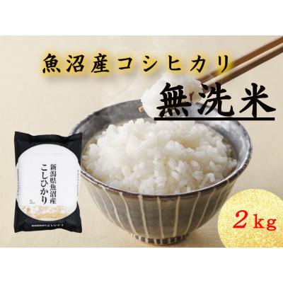 ふるさと納税 十日町市 魚沼産コシヒカリ　無洗米2kg×1