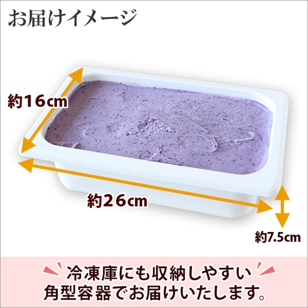 604.アイスクリーム ブルーベリー ジェラート ベリー 業務用 2リットル 2L アイス 大容量  手作り 北海道 弟子屈町_イメージ3