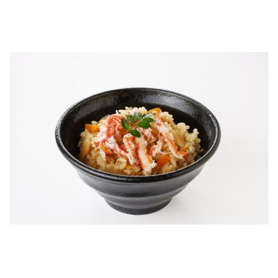 ふるさと納税 境港市 境港産紅ずわいがに使用!かにめし・かに雑炊セットB