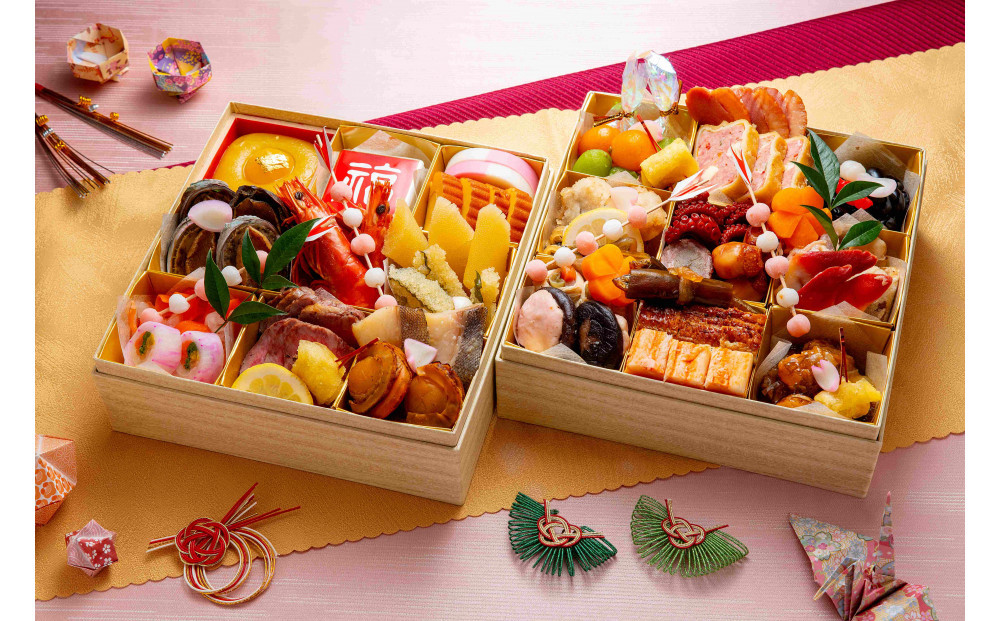 【蔵の街とちぎ】栃木グランドホテル生おせち和洋折衷二段重《極美／きわみ》