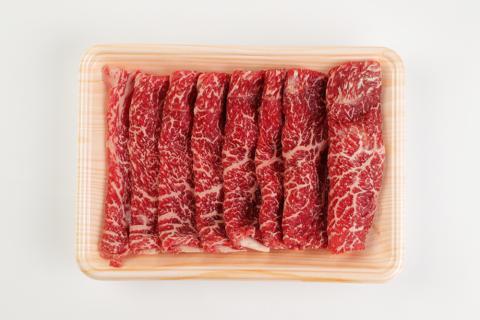 【2024年1月下旬より順次発送】博多和牛 すきしゃぶ用 赤身肉 700g 牛肉 冷凍 すき焼き しゃぶしゃぶ