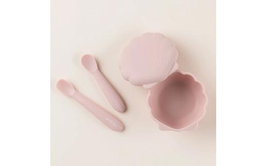 ケラッタ ベビー食器 3点セット（コーラルピンク） | ケラッタ kerata 赤ちゃん ベビー 日用品 食器 ベビー食器 マタニティ 長野県 塩尻市