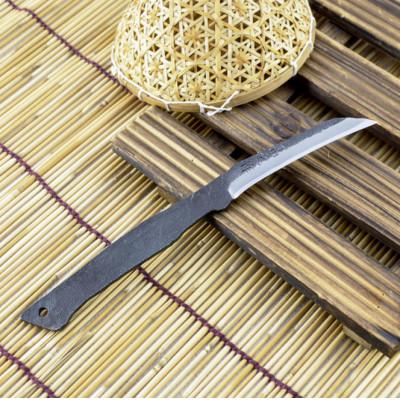 ふるさと納税 南国市 土佐鍛【クラフト細工刀】土佐オリジナル白鋼  両刃 [ケース無し]