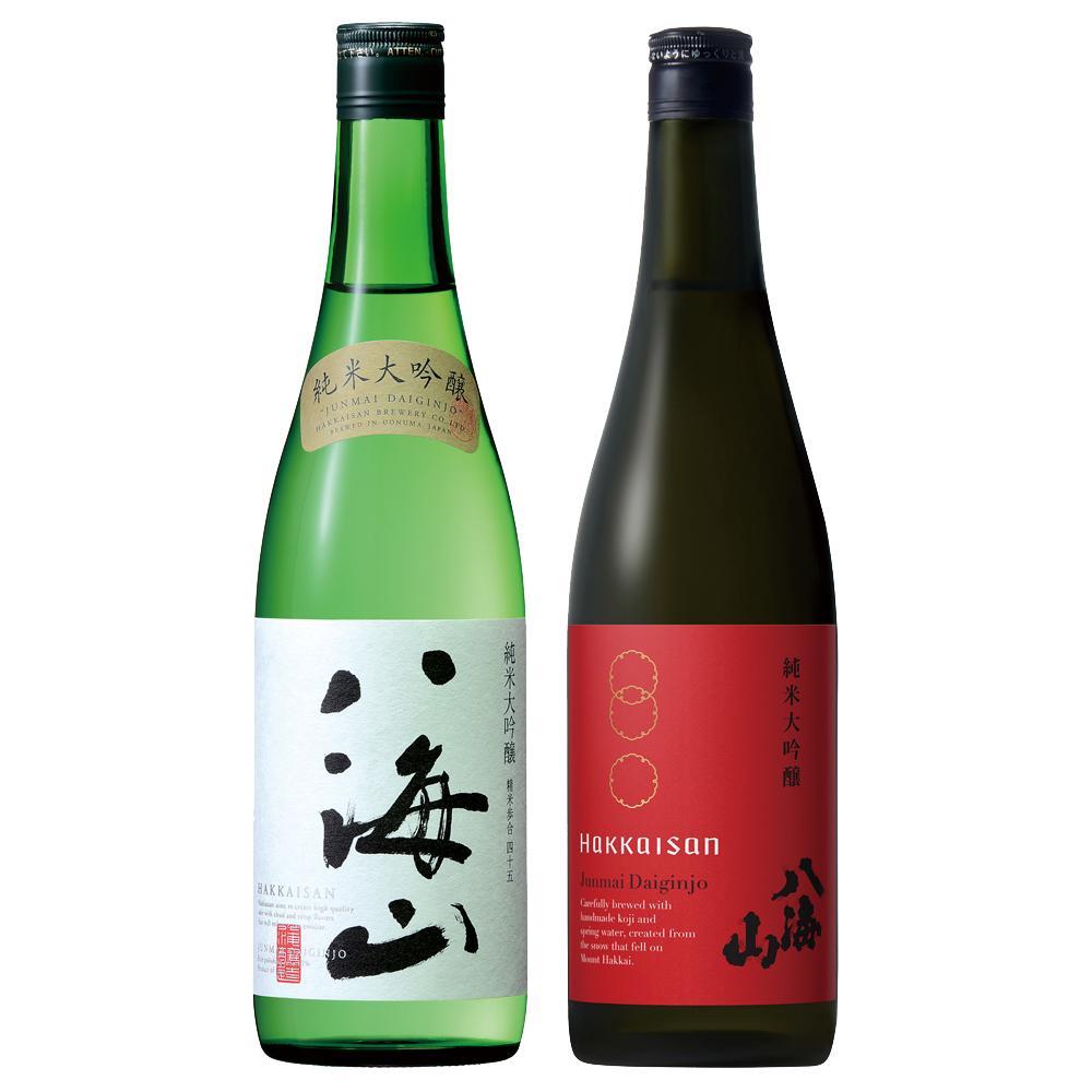 【ふるさと納税】日本酒 八海山 純米大吟醸45%・純米大吟醸 時季限定 720ml×2本 限定品 | お酒 さけ 人気 おすすめ 送料無料 ギフト
