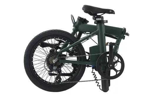 【 Khaki 】 DAHON フォールディングバイク Fu com 20インチ 自転車 電動自転車 電動アシスト自転車 電動 電動アシスト 通勤 通学 日常使い コンパクト