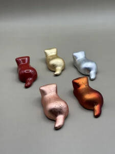 箸置き 猫 本朱［NF233］