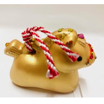 ふるさと納税 中間市 2026年度金運丙午金馬マスコット土鈴 |  | 02