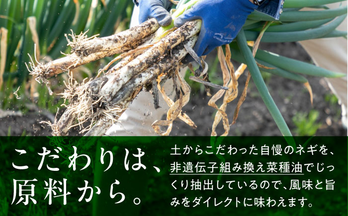 白ネギ農家が作る ネギ油 2本セット 調味料 ギフト オイル 三次市/Agri Lore Lab.