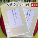 【ふるさと納税】【日時指定必須】つきたて「のし餅」（2.4kg） [0011-0039]