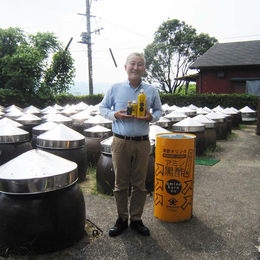 綾の有機黒玄米酢・綾のうめ玄米酢